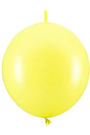 20 Ballons gonflables Jaune à relier Nouvel Arrivage