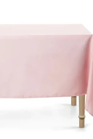 Nappe rectangulaire Rose 180x300cm en tissu 100% Polyester Vente Flash