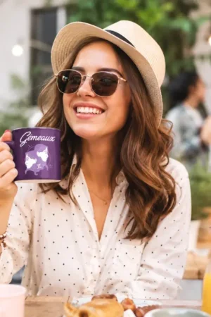Mug humoristique Astrologie signe Gémeaux 20 cl Dernière Chance