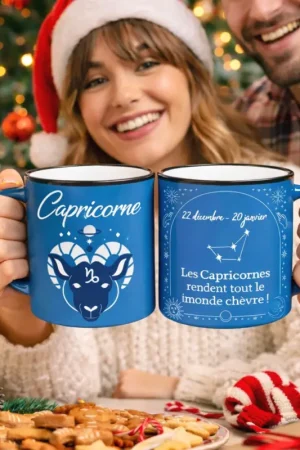 Mug humoristique Astrologie signe Capricorne 20 cl Top Vente