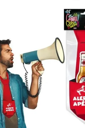 Offre Limitée Cravate humoristique Glouglou Alerte Rouge