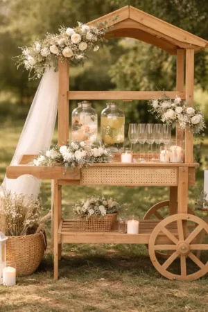 Charette Candy Bar Naturel Alfonse Meilleur Choix