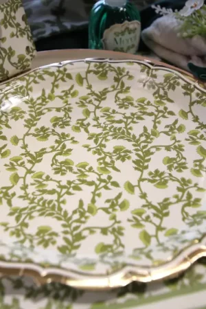 Offre Exclusive 8 Assiettes Carton Botanica Verde