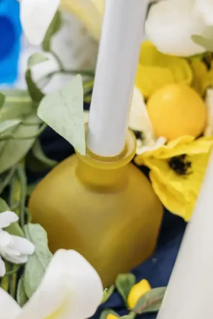 Vase en verre Lilou Jaune Offre Limitée