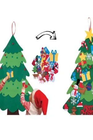 Top Vente Sapin de Noël avec décorations à accrocher - DIY