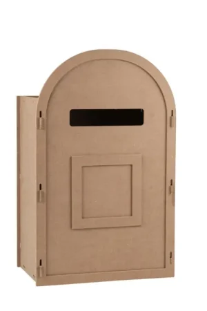 Pas Cher Urne en bois Boîte Postale 30x48x20cm