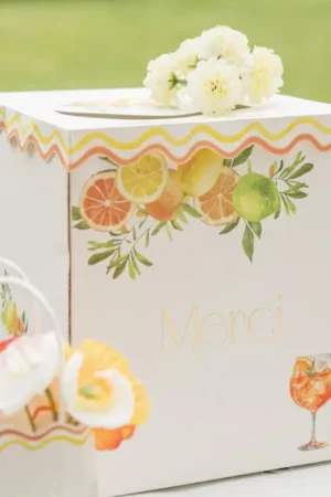 Certifié Urne "Merci" Fizz Agrume