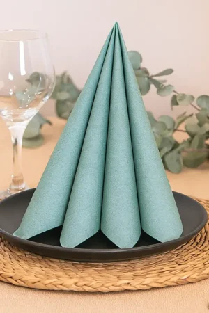 Promotion Serviette voie seche pas cher Eucalyptus 40x40 x 20 pièces