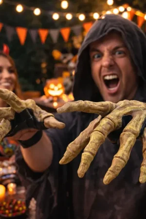 Gants de Monstre Halloween – Effet Terrifiant et Réaliste Acheter En Ligne