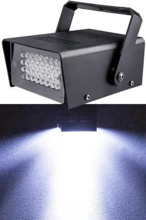 Projecteur lumière FLASH stroboscopique 35W 12 x 8 x 5 cm Super Prix