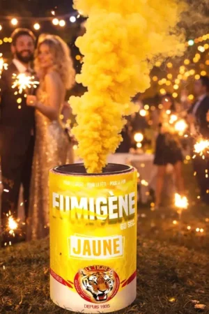 Fumigène Jaune en pot 1 minute Dernière Chance