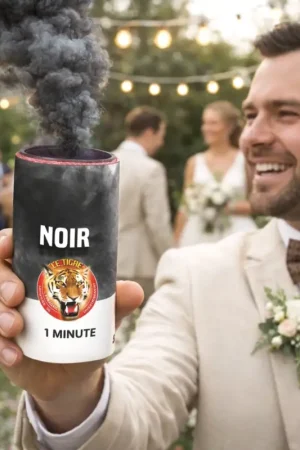 Retour Gratuit Fumigène Noir en pot 1 minute