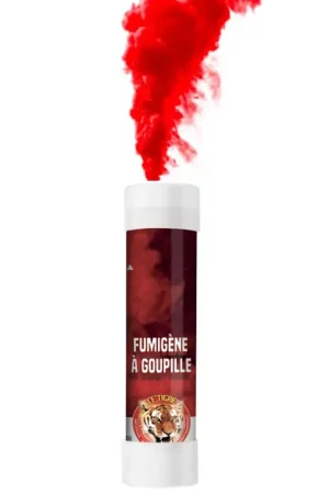 Soldes Fumigène à goupille Rouge 1 minute