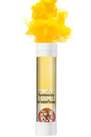 Fumigène à goupille Jaune 1 minute Offre Du Jour