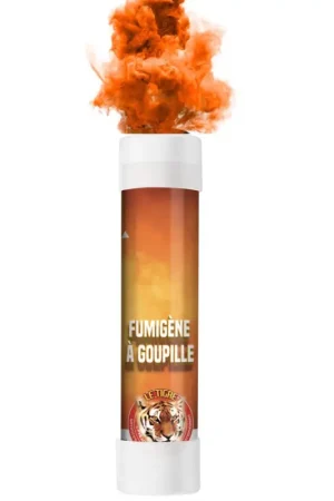 Fumigène à goupille Orange 1 minute Produit De Marque