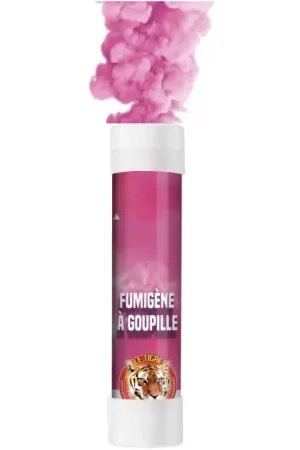 Fumigène à goupille Rose 1 minute Authentique