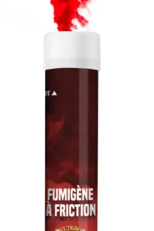 Promotion Saisonnière Fumigène à Friction Rouge 1 minute