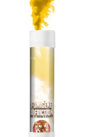 Fumigène à Friction Jaune 1 minute Soldes
