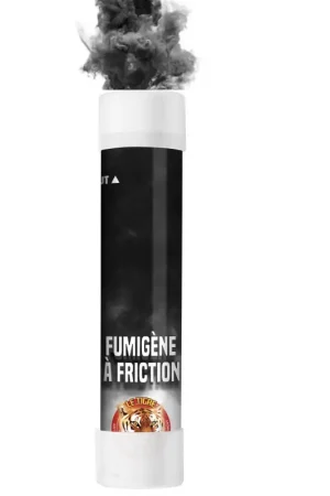 Vente Flash Fumigène à Friction Noir 1 minute
