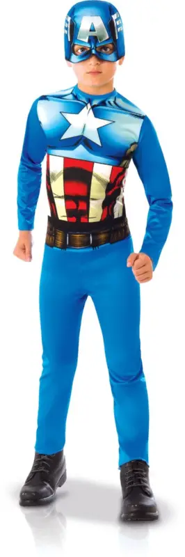 Déguisement Entrée de Gamme Captain America 7-8 ans Prix Choc
