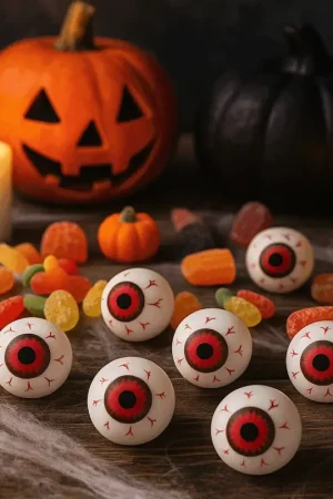 Réduction Lot de 8 Yeux Halloween Effrayants