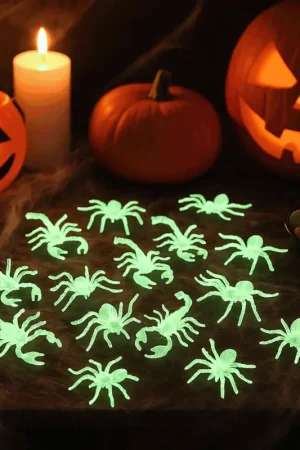 Achetez Aujourd'hui Sachet 6 Araignées et 6 Scorpions Phosphorescents
