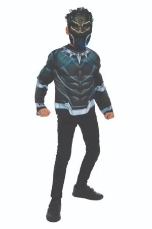 Top classique Black Panther + masque Prix Choc