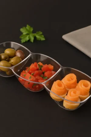 Produit De Marque Verrine mise en bouche transparente en plastique x 10 pièces