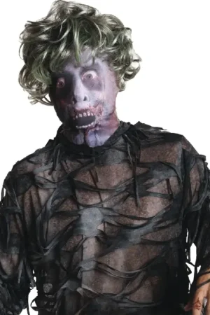 Cagoule Zombie avec Perruque Adulte Retour Gratuit