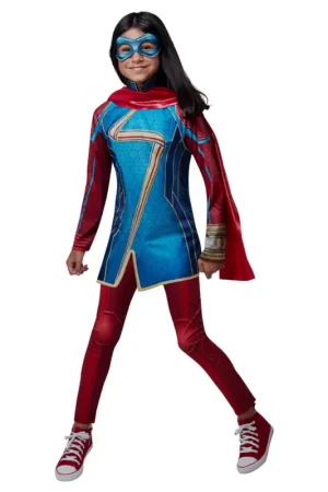 Déguisement classique Miss Marvel 9-10 ans ® Seulement Aujourd'hui