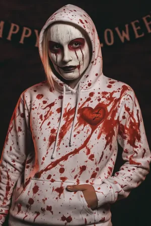 Vente Flash Sweat à capuche tueur psycho avec masque