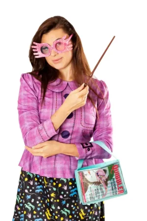 Set d’accessoires Luna Lovegood Lunettes + Baguette + Magazine ® Petit Prix