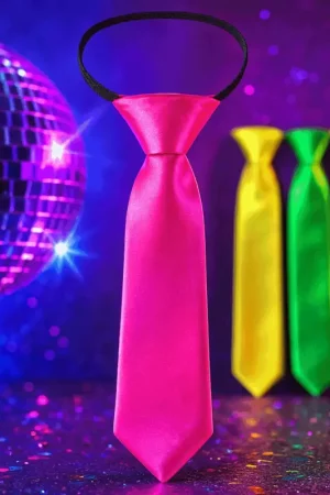 Commander Vite Cravate disco pour deguisement 80's