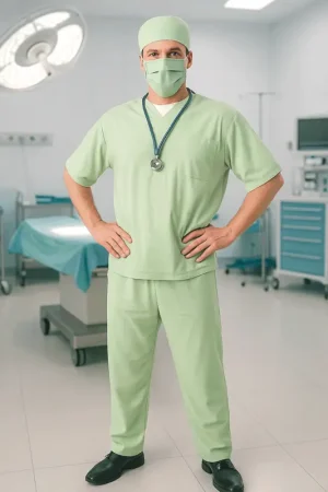 Déguisement docteur homme adulte avec blouse TU Top Vente