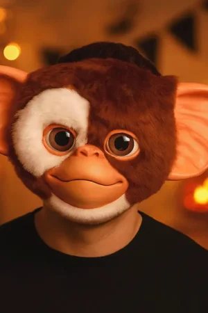 Masque adulte Gizmo Gremlins en PVC Meilleure Vente