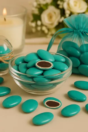 Livraison Express Dragées mariage au chocolat Emeraude x500gr