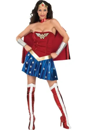 Déguisement classique adulte Wonder Woman Dc Comics® taille S Offre Limitée