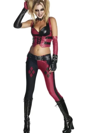 Certifié Déguisement Luxe adulte Harley Quinn Dc Comics® taille M
