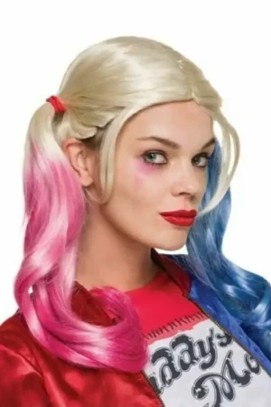 Perruque Adulte Harley Quinn™ DC Comics® Jusqu'à Épuisement Des Stocks