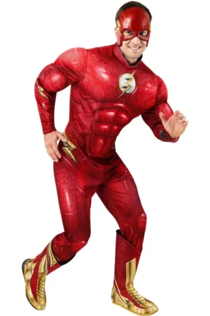 Déguisement Luxe Adulte The Flash™ Movie – DC Comics® taille M Satisfait Ou Remboursé