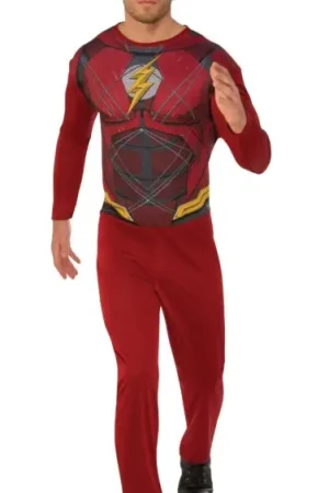 Déguisement Entrée de Gamme Adulte The Flash™ Justice League – DC Comics® TU Meilleur Choix