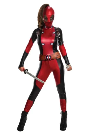 Déguisement Luxe Adulte Femme Deadpool™ (Ladypool) – Marvel™ L Quantité Limitée