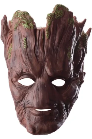 Masque Adulte Groot™ en Latex – Marvel™ Certifié