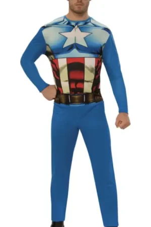 Solde Déguisement Entrée de Gamme Adulte Captain America™ – Marvel™ L