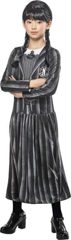 Déguisement classique Uniforme Mercredi 11-13 ans ® Promotion Saisonnière