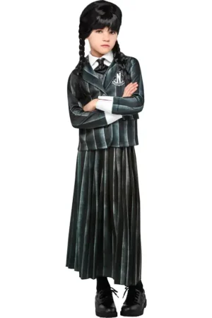 Déguisement uniforme Mercredi Addams 9-10 ans ® Affaire À Saisir