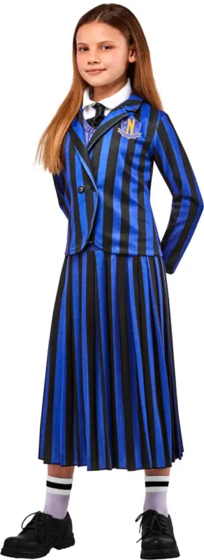 Promotion Saisonnière Déguisement uniforme Enid 7-8 ans ®