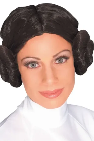Offre Exclusive Perruque Princesse Leia Star Wars® Femme