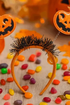 Petit Prix Serre-tête Citrouilles Halloween