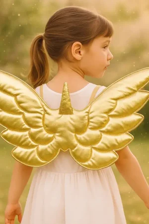 Achat Immédiat Ailes de licorne dorées